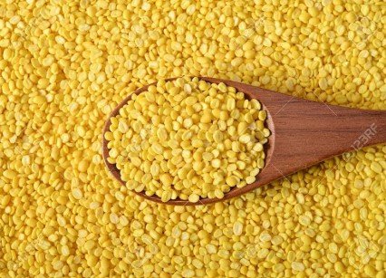 Pesara pappu (Yellow Moon dal)